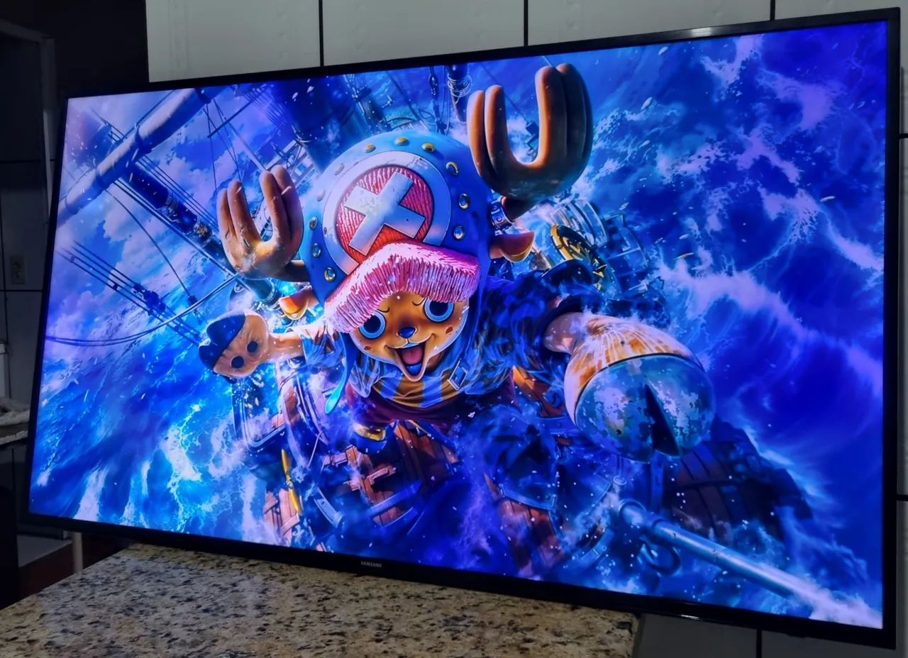 Tv Smart 55 polegadas Samsung 4K  - Foto 4