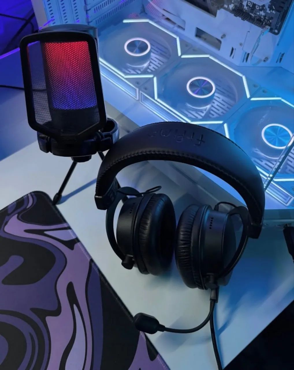HEADSET GAMER H9 - MICROFONE DESMONTÁVEL SURROUND VIRTUAL 7.1 - Foto 4