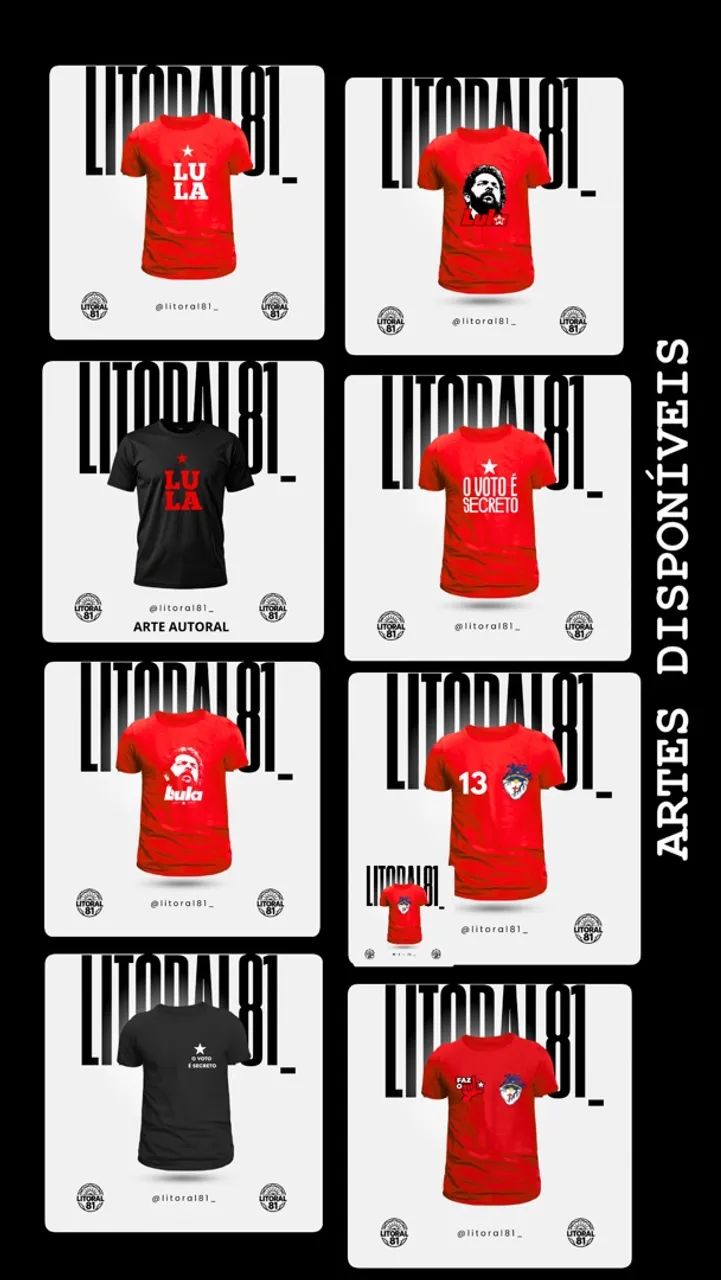 Camisa de Lula - Foto 2