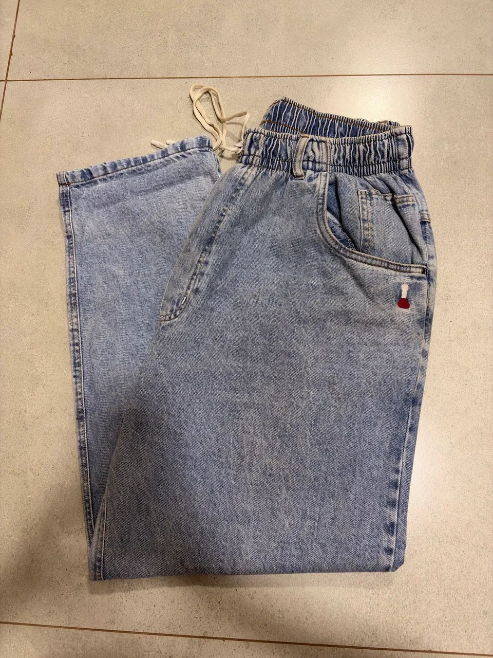 Calça Fate Under Jeans Marmorizada