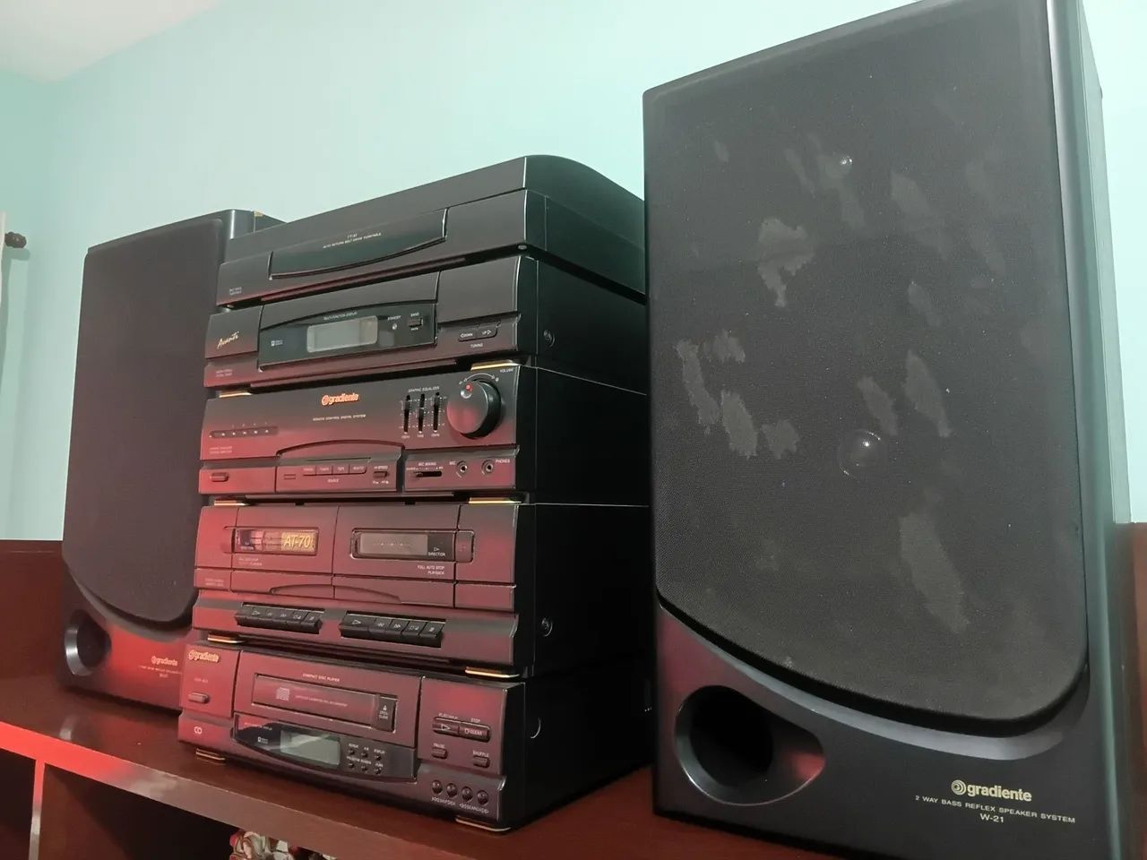 Vendo Toca disco 4 em 1 Gradiente AT70 - Foto 4