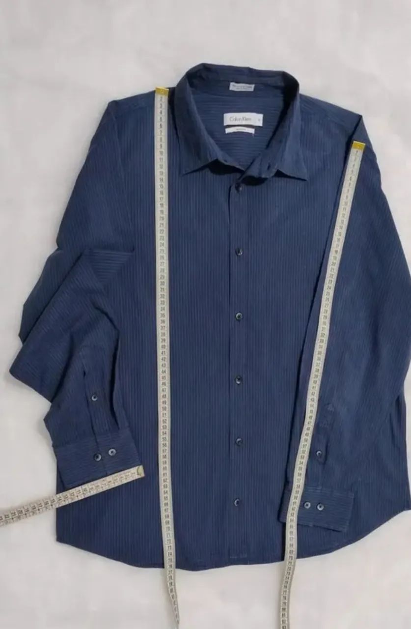 Camisa Calvin Klein Masculina GG - Foto 3