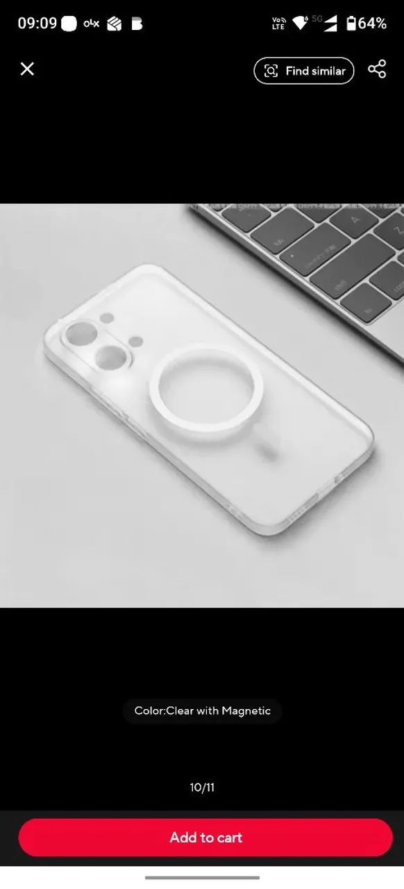 Capinha case magnética para Xiaomi POCO X8 PRO em TPU - Foto 3