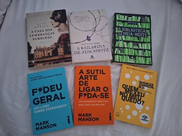 6 livros 