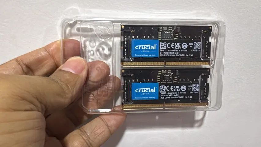 Memória DDR5 para notebook (24Gb)