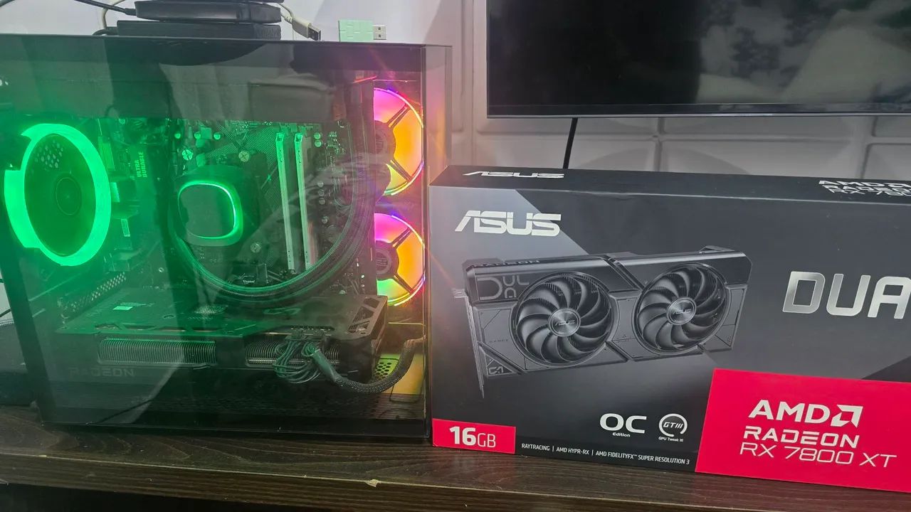 Placa de vídeo Rx 7800xt  - Foto 2