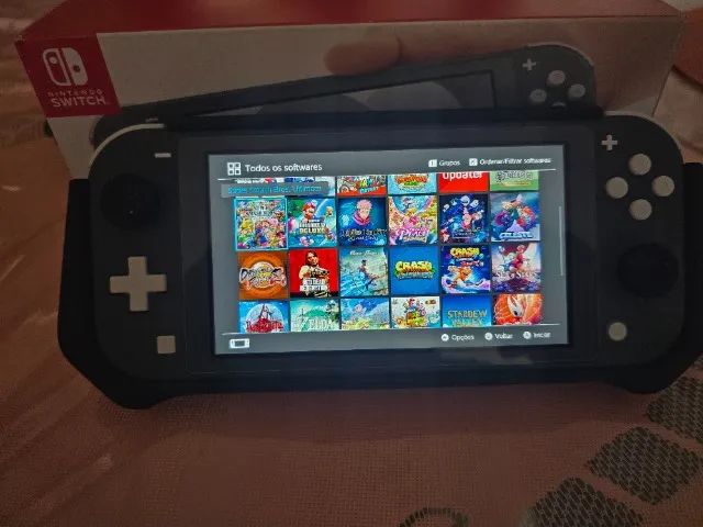 Nintendo Switch Lite Desbloqueado 512GB - Foto 4