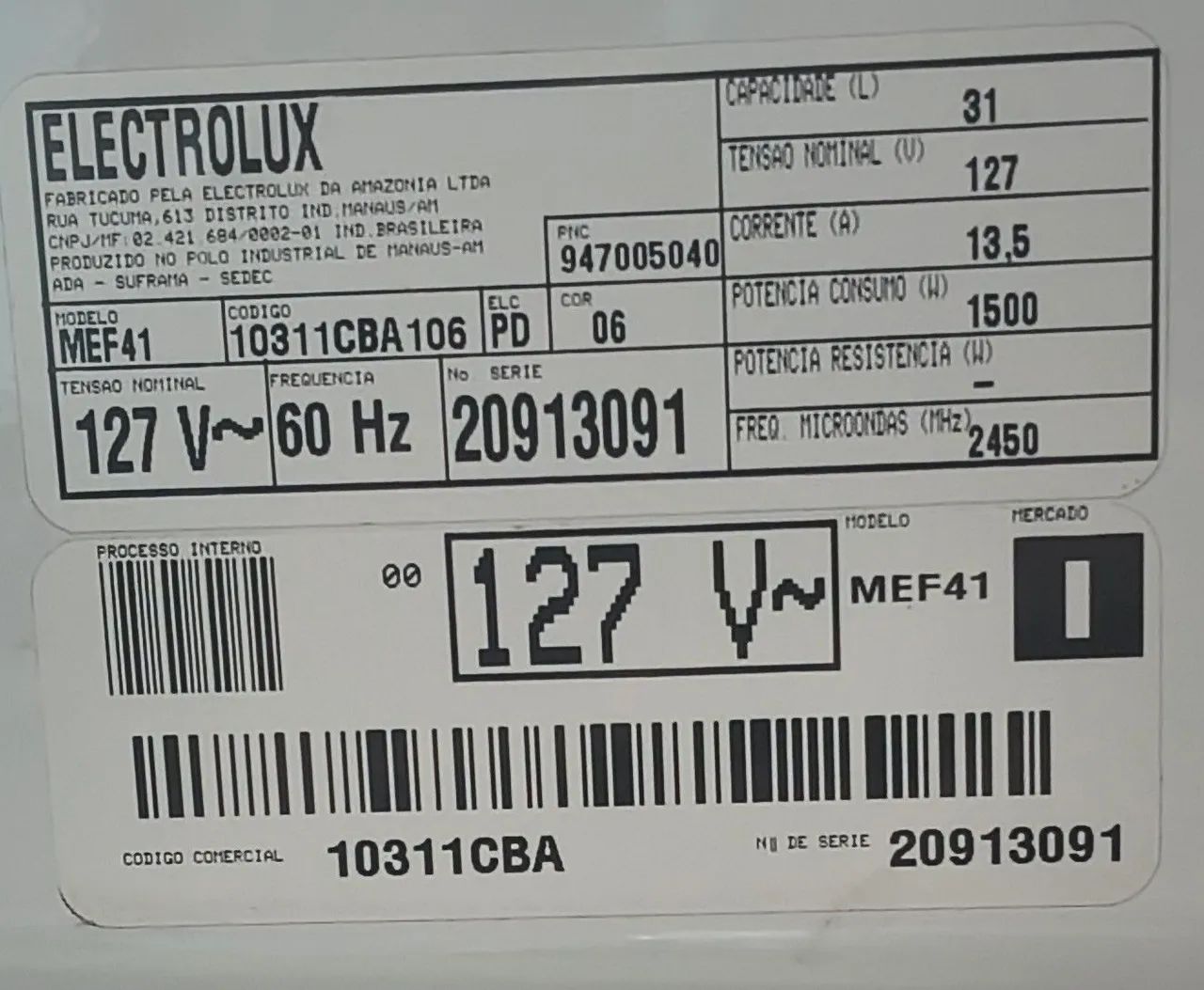Micro-Ondas Electrolux 31l  - Foto 4