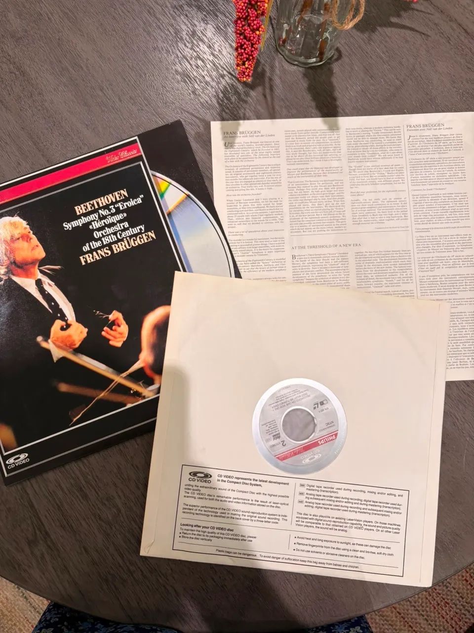 CD de vídeo raro de Beethoven, nunca usado  - Foto 4