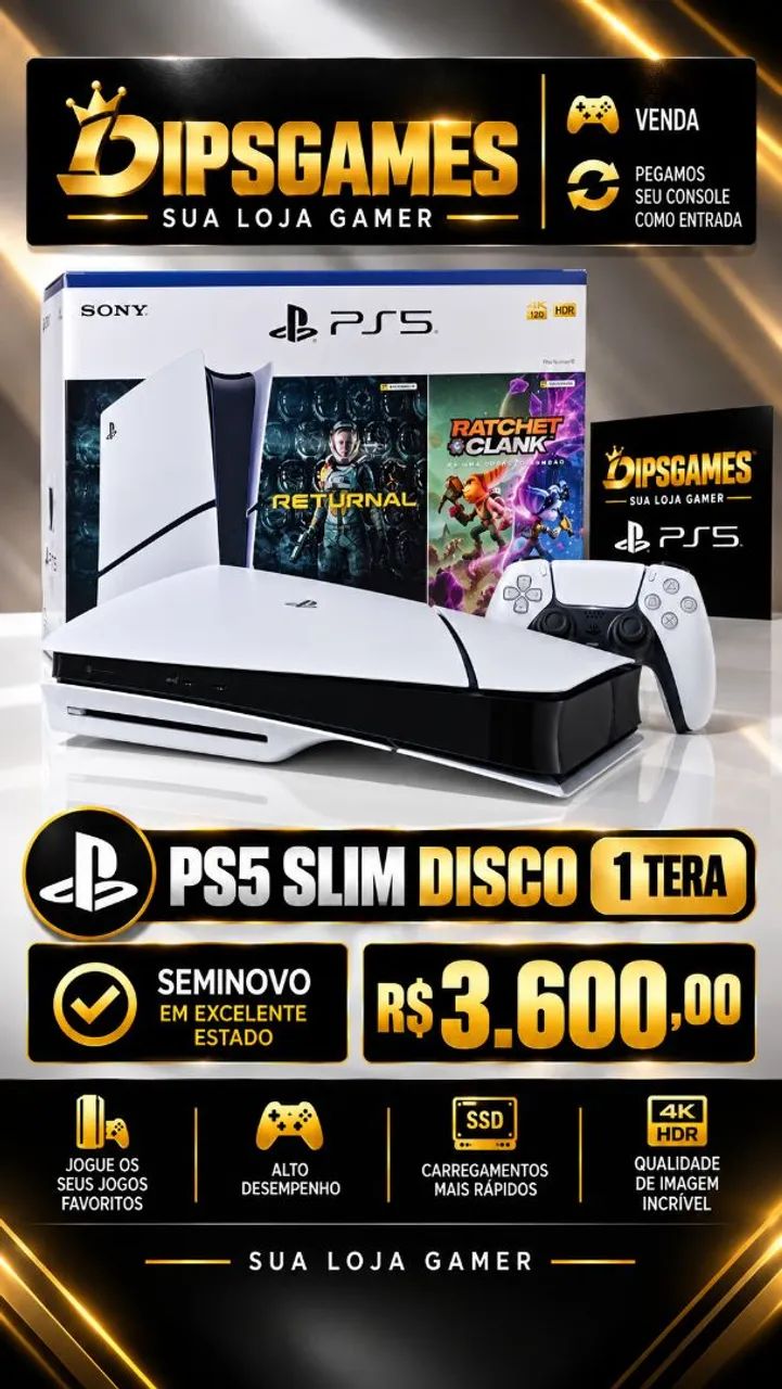 PS5 Slim Disco
