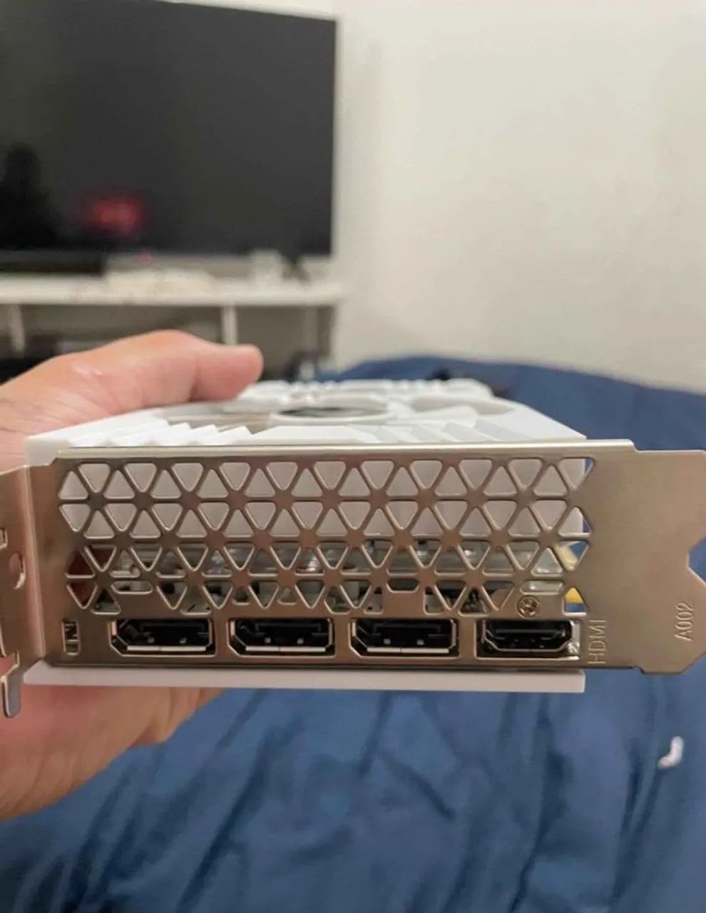 Placa RX 580 com 8 GB branca  - Foto 2