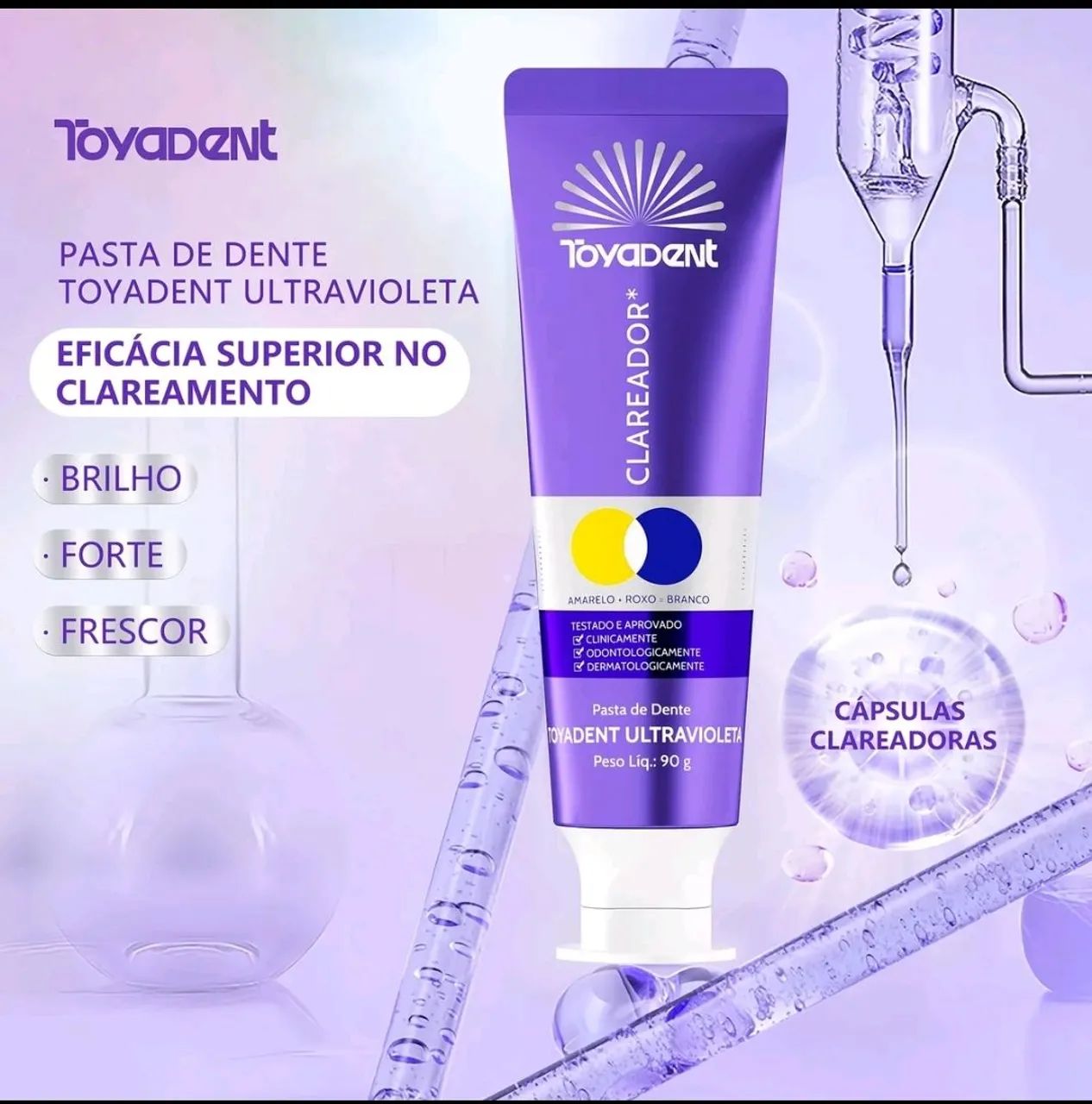 Pasta de dente ultravioleta  - Foto 2