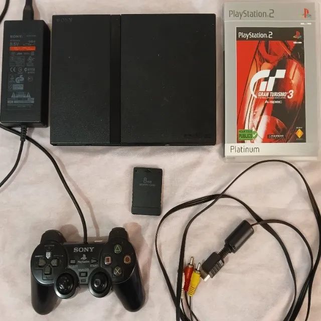 PS2 com controle original