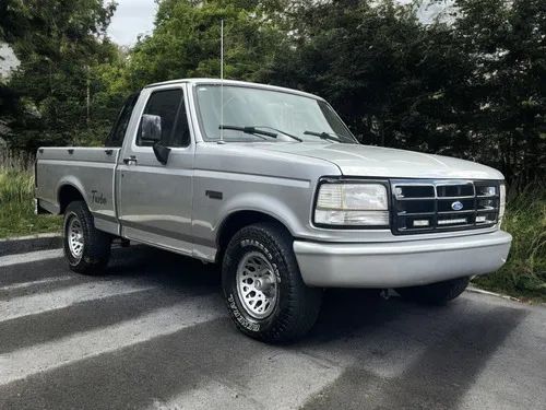 Parachoque Dianteiro Ford F-1000 1996 1997 1998 Cromado Novo Cromado - Foto 9