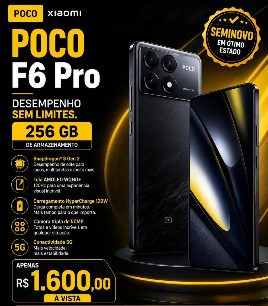 Xiaomi POCO F6 PRO  - Foto 2