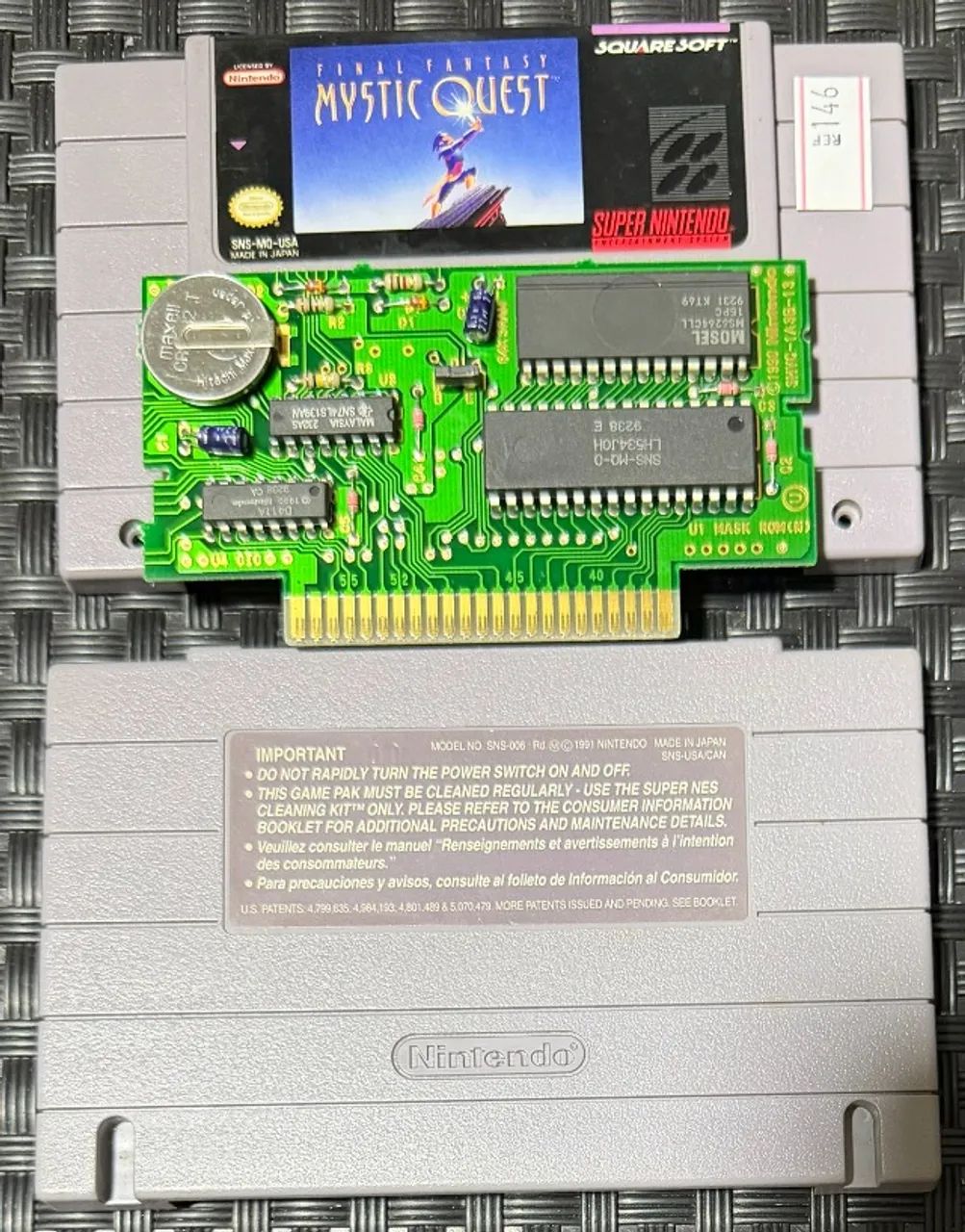 Final Fantasy Mystic Quest Original SNES Super Nintendo - Foto 2