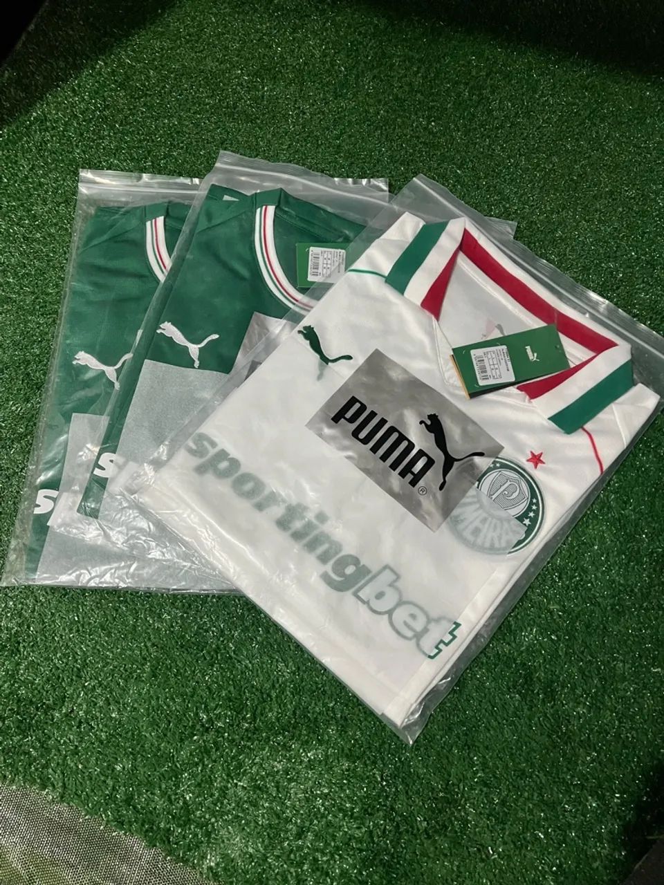 Camisas do Palmeiras
