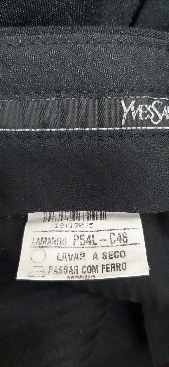 Paletó e calça Yves Saint Laurent - Tamanho grande - Foto 4
