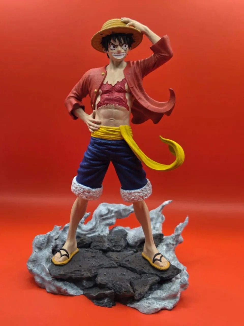 Monkey D. Luffy One Piece Colecionaveis Anine Boneco Action figure