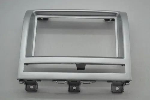 Moldura Radio Som Multimidia 7 Polegadas Idea 2006 A 2012 Cinza