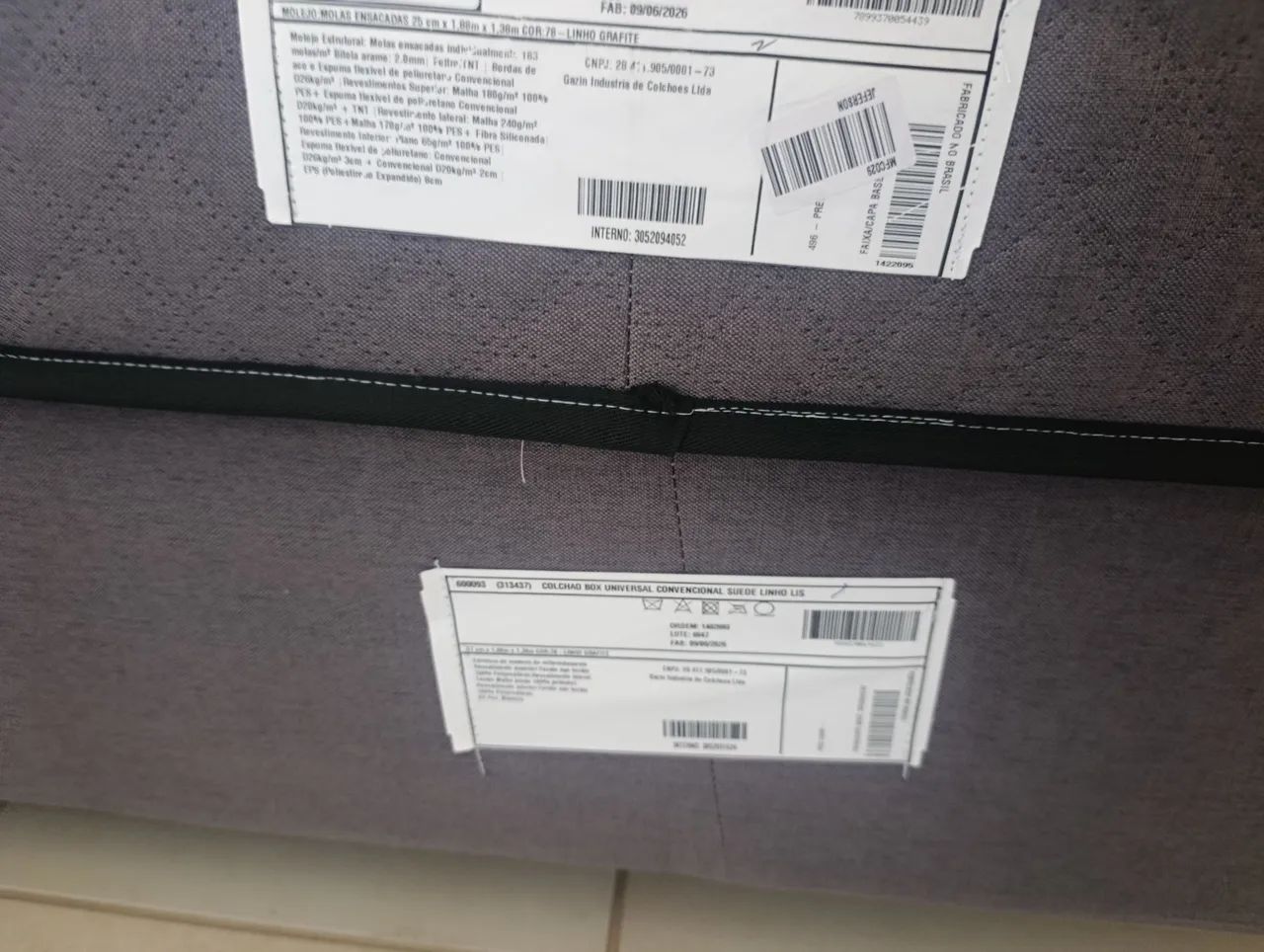 Cama de Casal Gazin Molas ensacadas - Foto 4