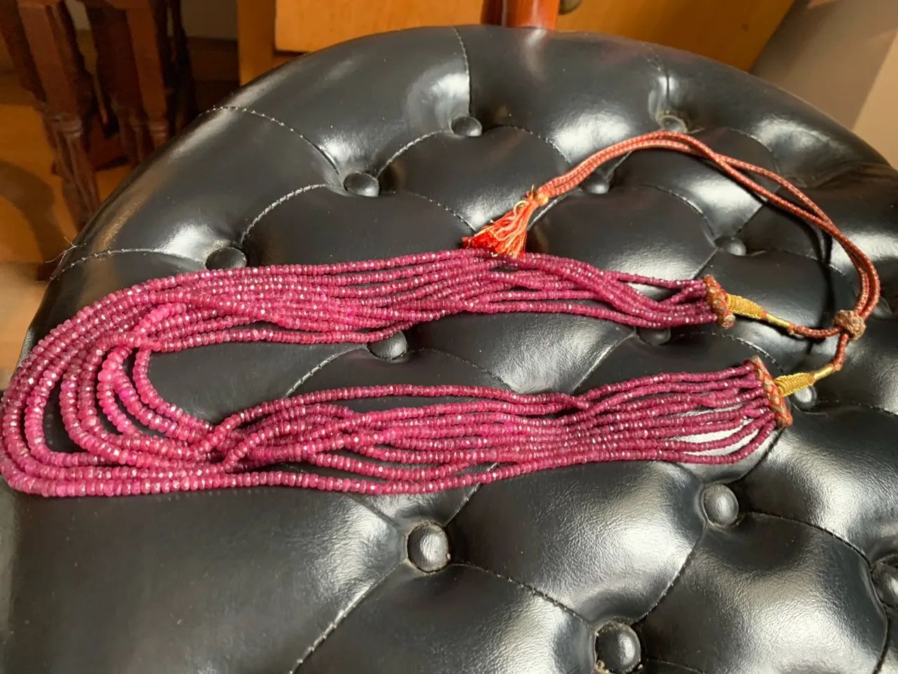 Colar em rubis lapidados  - Foto 5