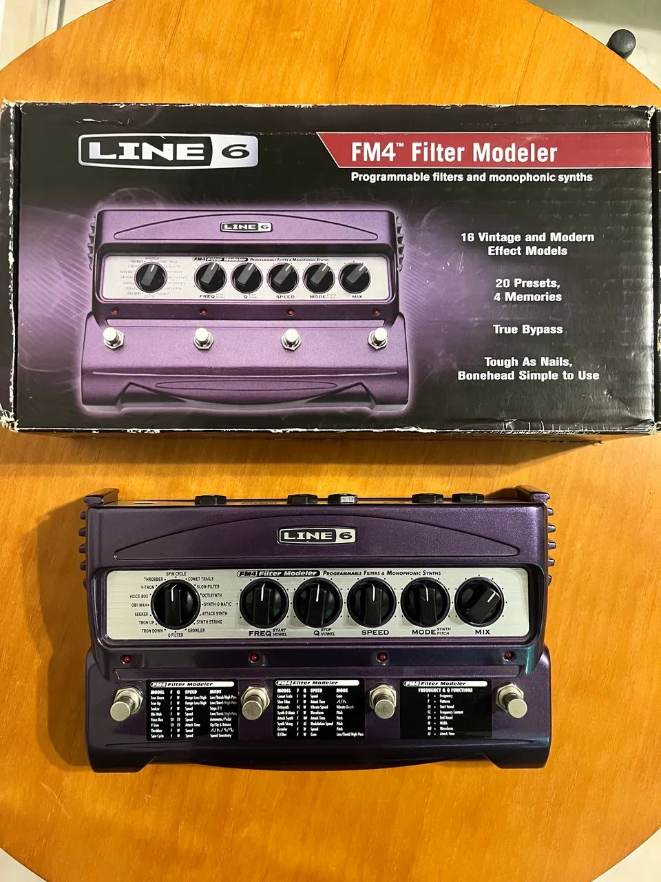 Line 6 FM4 Filter Modeler - Instrumentos musicais - Centro