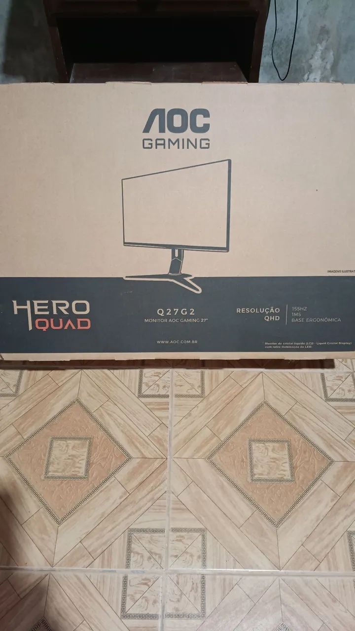 Monitor Gamer AOC Hero 27" QHD Novinho! - Foto 6