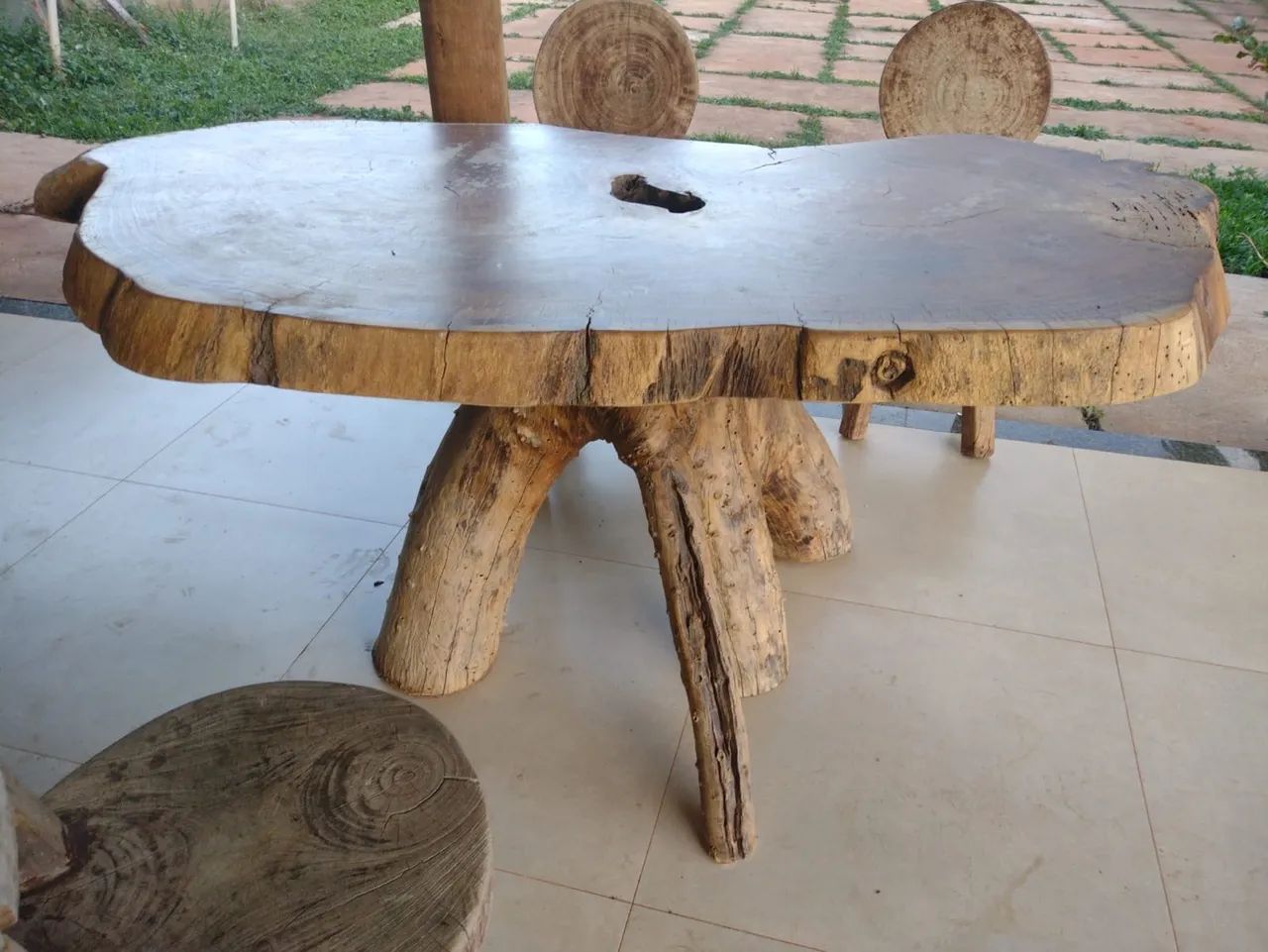 Mesa madeira maciça  - Foto 3