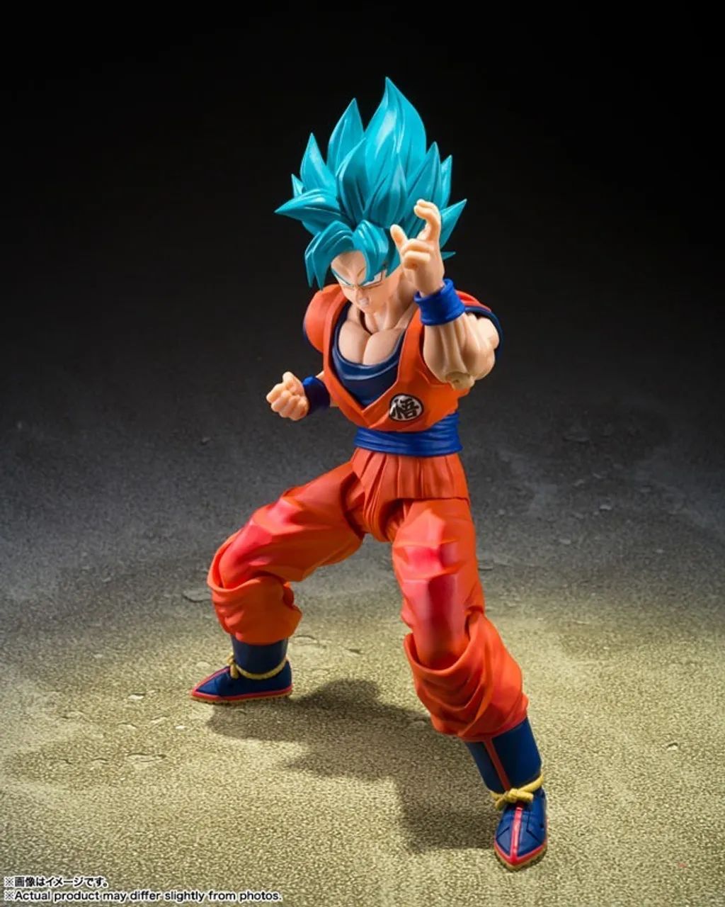 Figura de ação S.H.Figuarts Son Goku Blue Power Transcending Limits - Foto 3