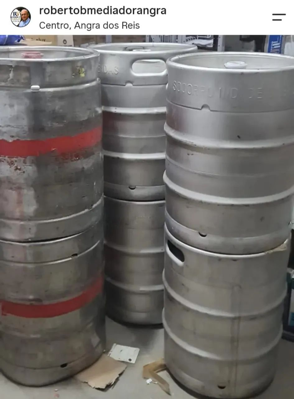 Barril de chopp 50 L AmBev 