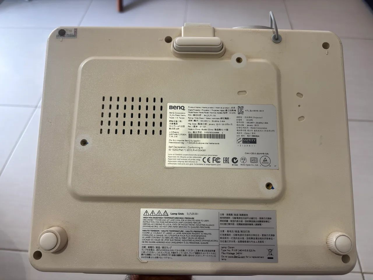 PROJETOR BENQ (W1070) - Foto 5