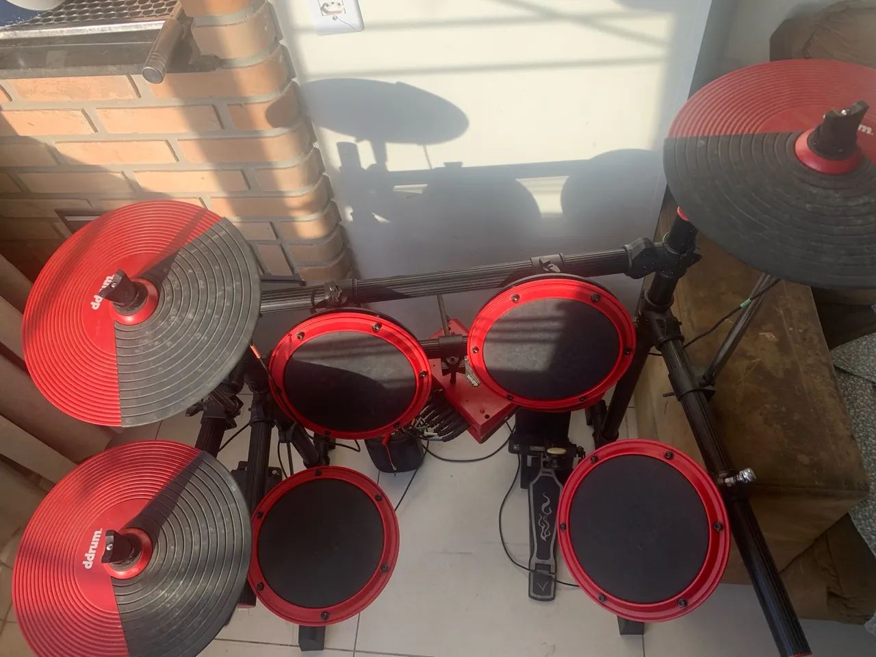 Bateria eletrônica ddrum - Foto 4