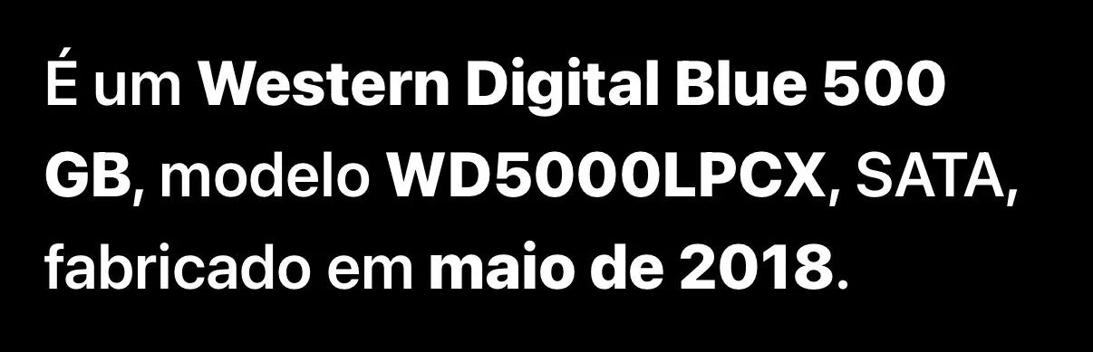 HD para notebook 500 gb - Foto 3