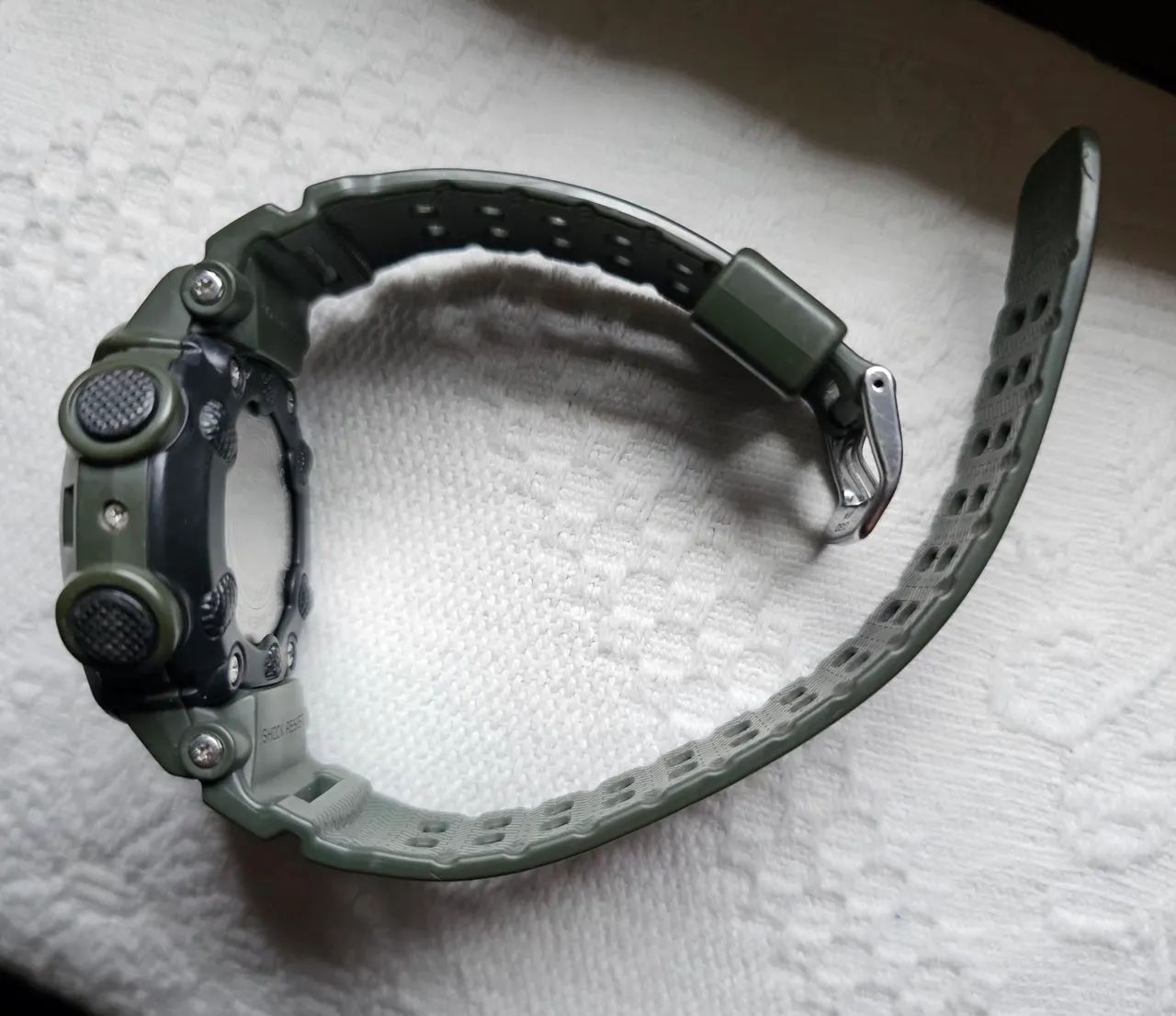 Relógio casio g-shock mudman verde militar  - Foto 2