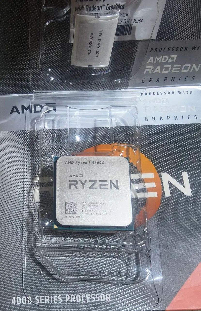 Processador AMD Ryzen 5 4600G - Foto 3