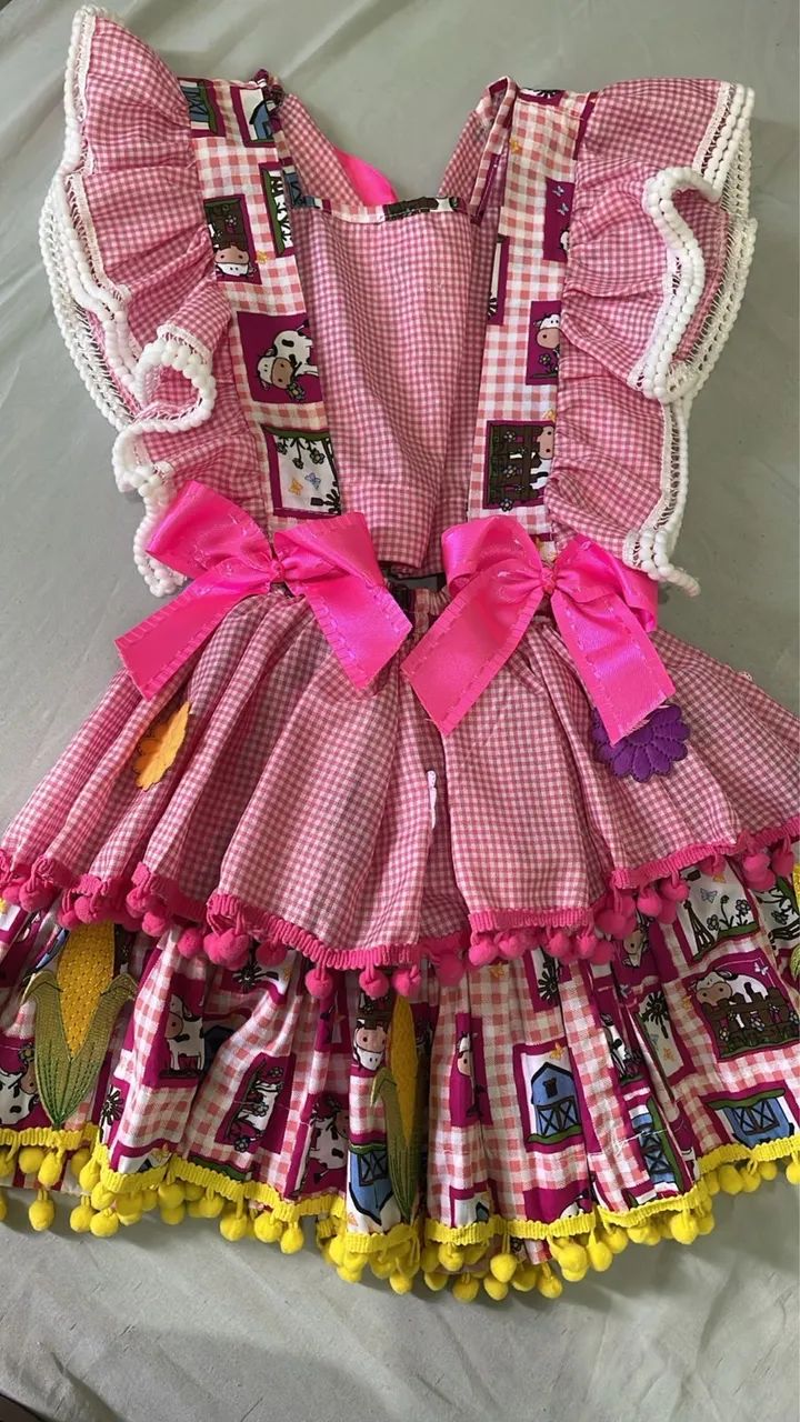 Lindos vestidos juninos infantis  - Foto 3