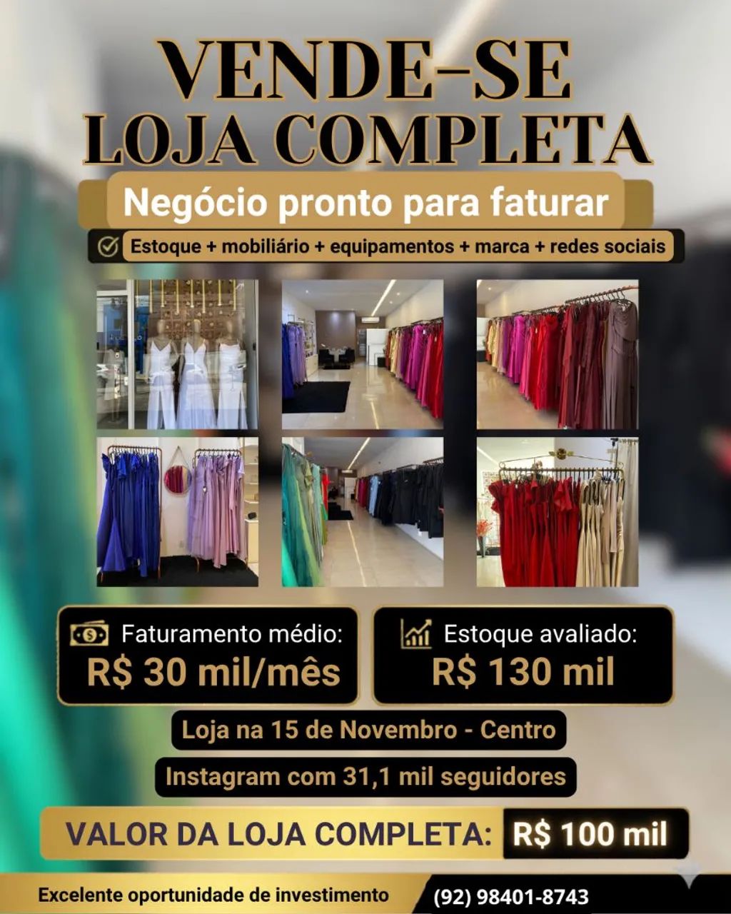 Vendo loja completa