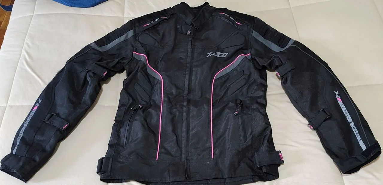 Conjunto jaqueta e calça de moto feminina  - Foto 5
