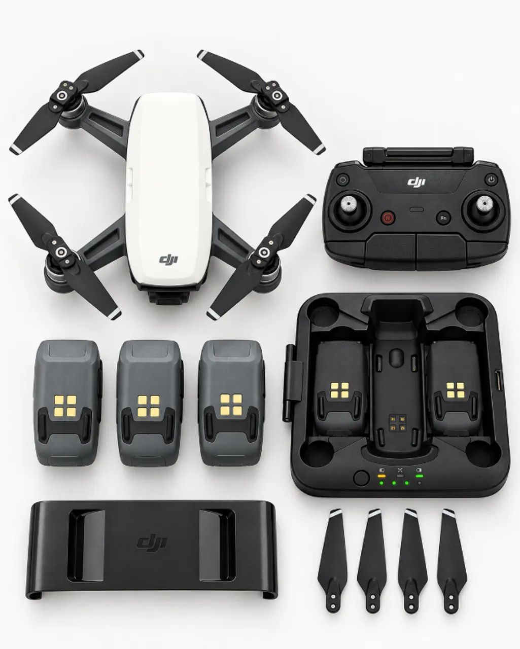 DJI SPARK BRANCO - KIT COMPLETO | ESTADO DE NOVO! - Foto 3