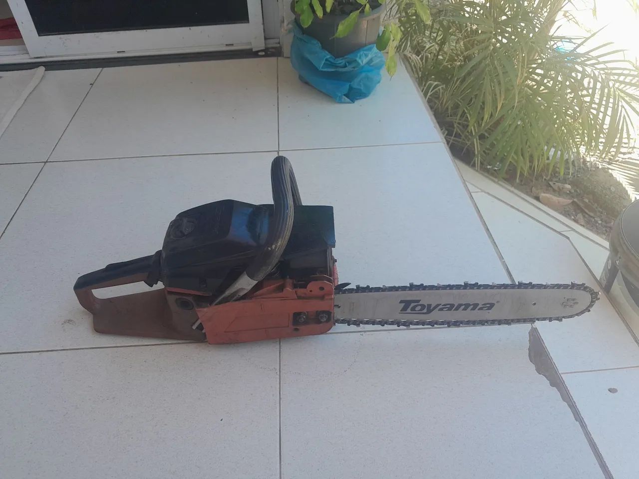 Motosserra funcionando perfeitamente porém corda de puxa está torada  - Foto 3
