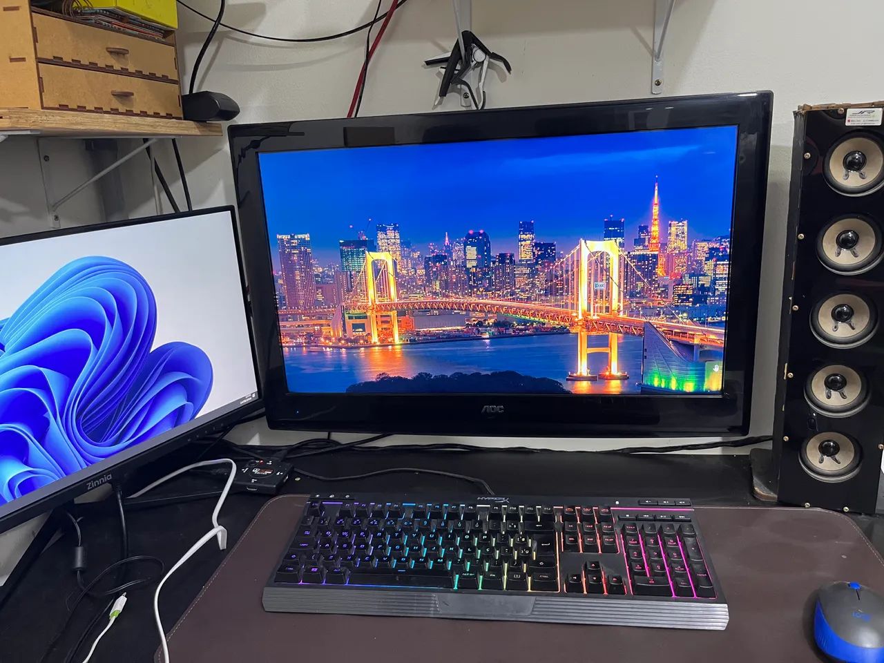 TV AOC 26? LE26W154 LCD HD com HDMI - Ótimo Estado - Foto 2