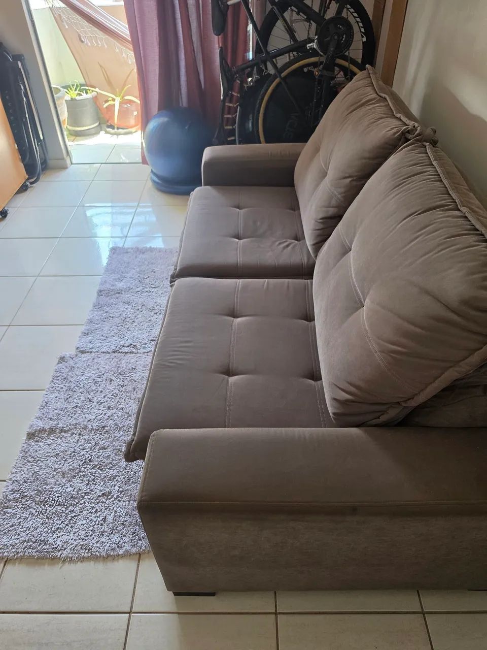SOFÁ RETRÁTIL E RECLINÁVEL  - Foto 2