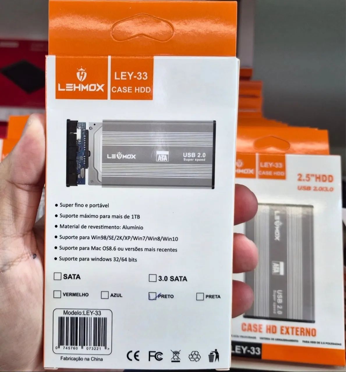 CASE SATA HD EXTERNO 2.0 USB 2.0 REF: LEY-33  - Foto 2