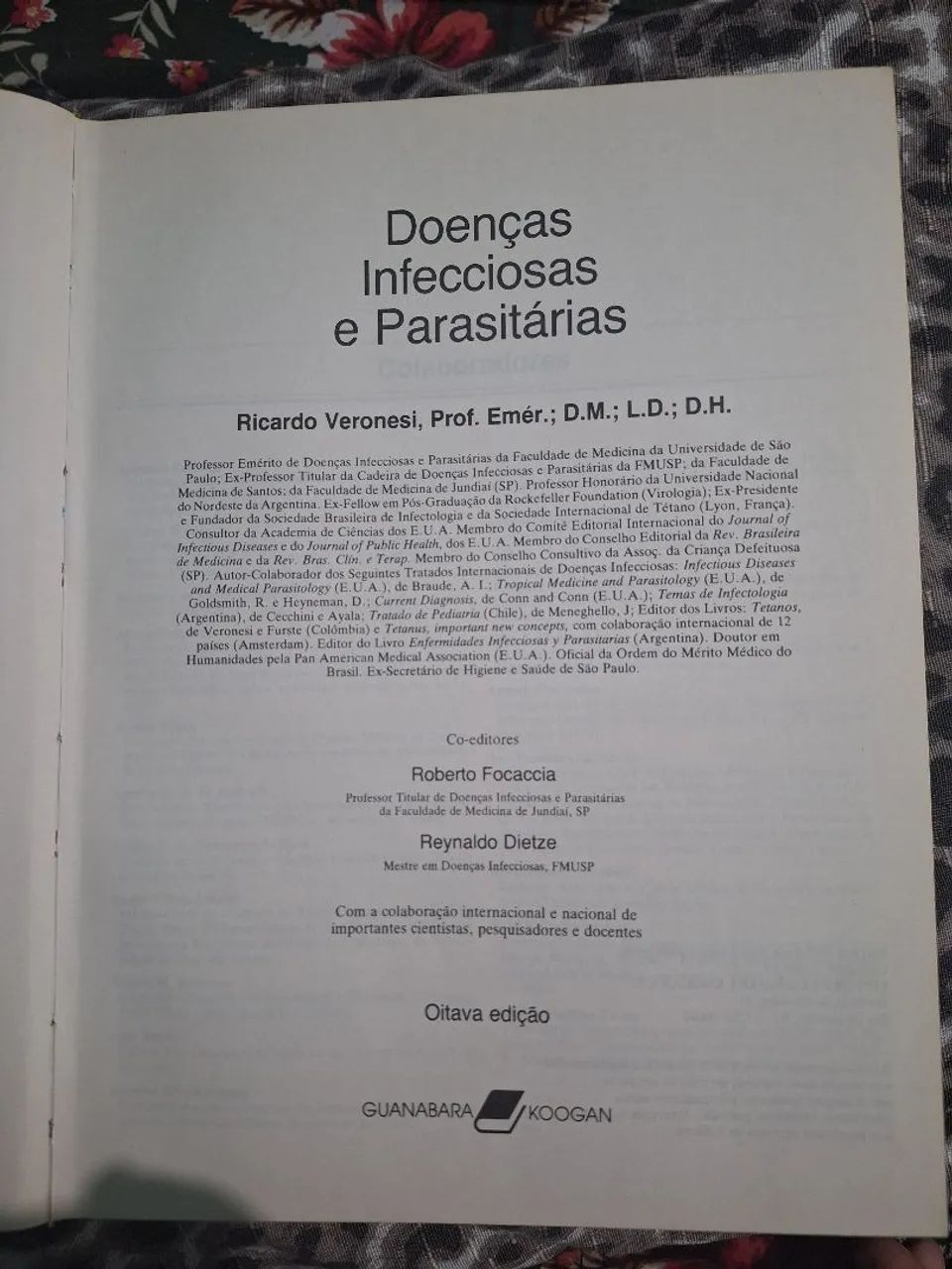 Livro Doenças Infecciosas e Parasitárias - Foto 4