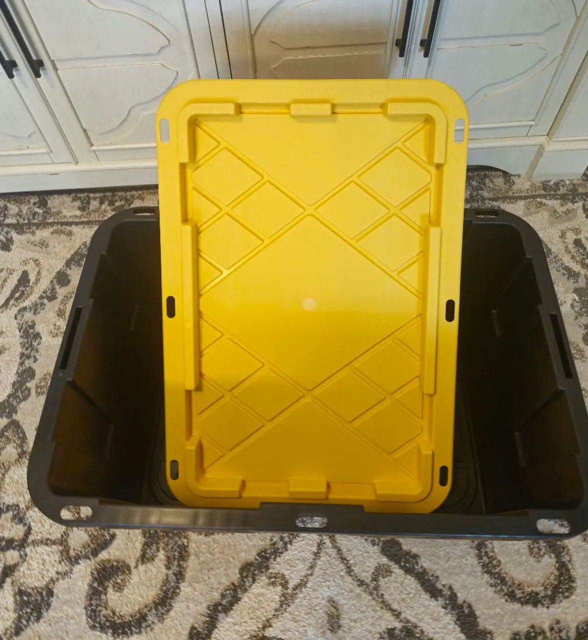 Caixa Container Grande. Super resistente. Comprada no Costco EUA - Foto 3