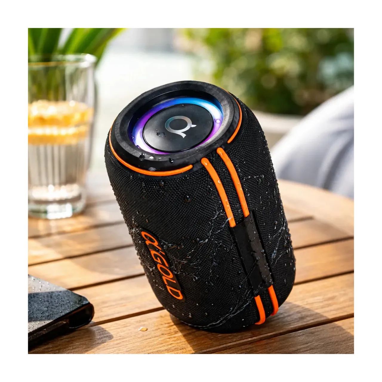 Caixa De Som Bluetooth 30w À Prova D'água - Foto 2