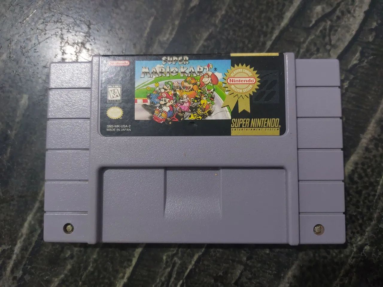 SUPER MARIO KART MILLION SELLER 