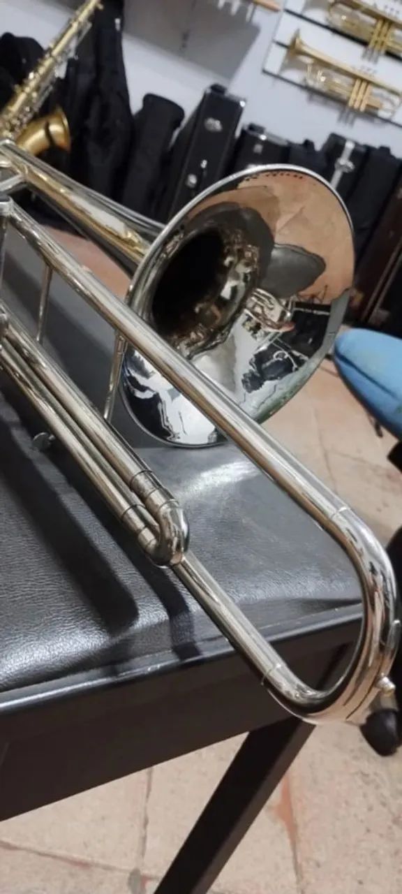 Trombone Weril Rex Dó/sib - Foto 4