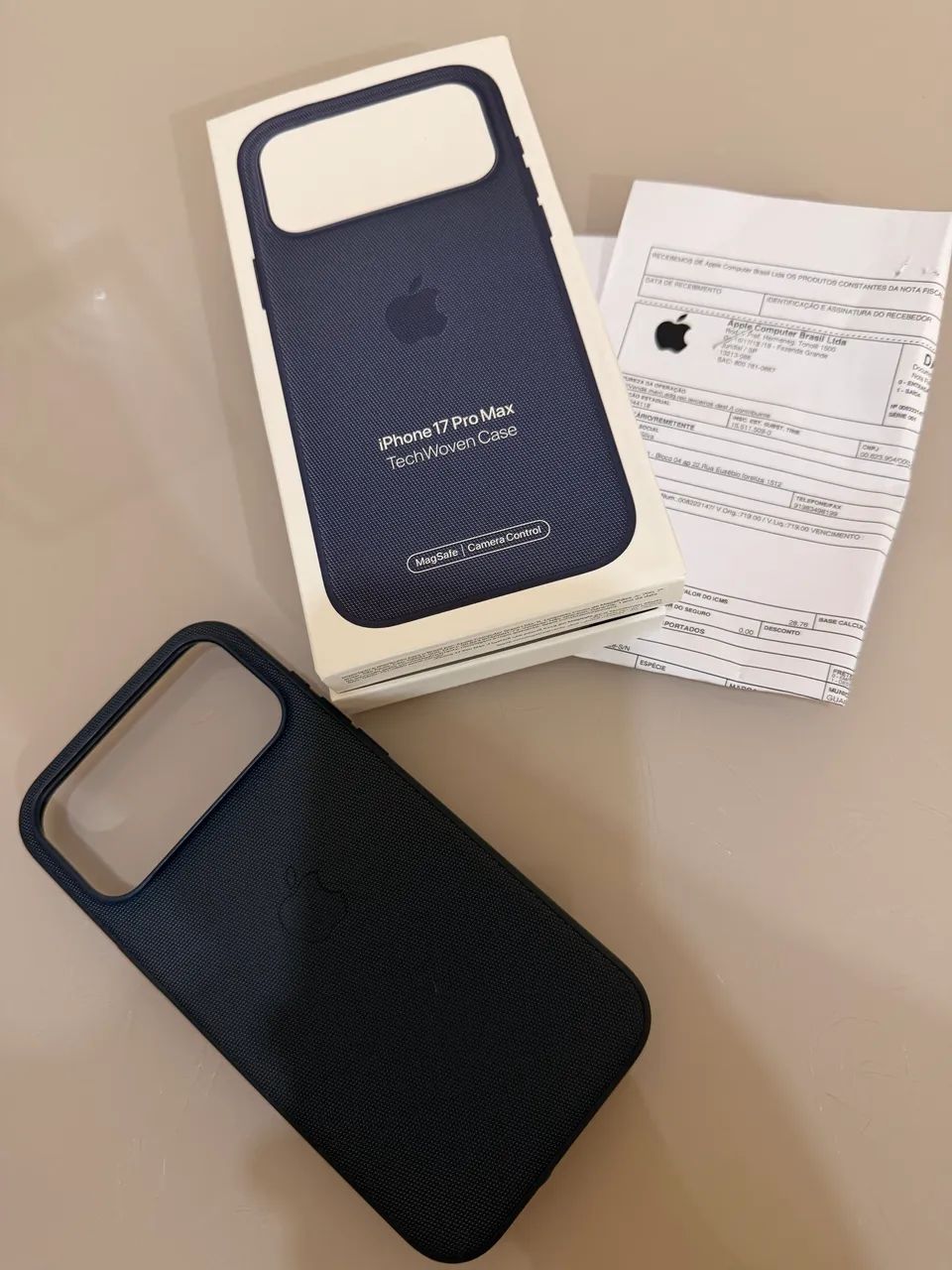 iphone 17 pro max 256gb + capa apple techwoven original